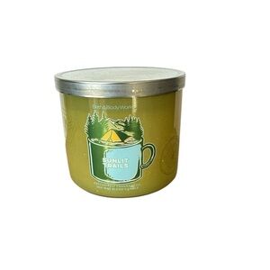 Bath & Body Works Sunlit Trails (Fir, Citrus) 3 wick Candle w/Essential Oils